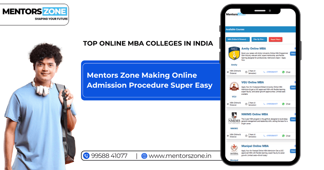 Top 10 Online MBA Colleges in India 