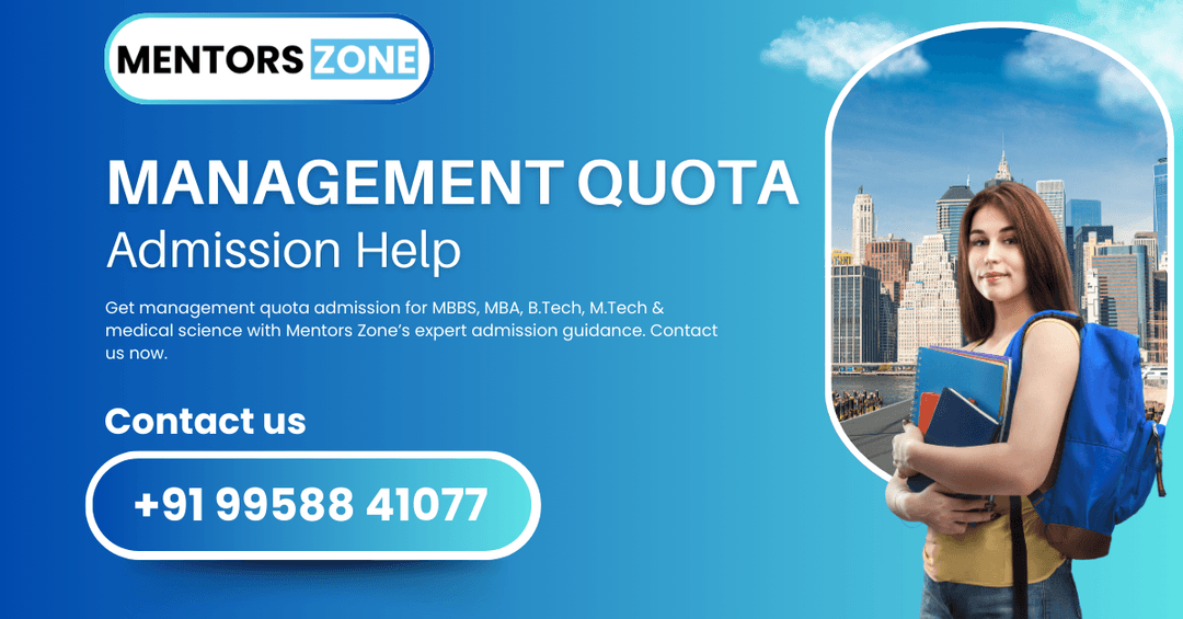 Contact for Management Quota Admission Help